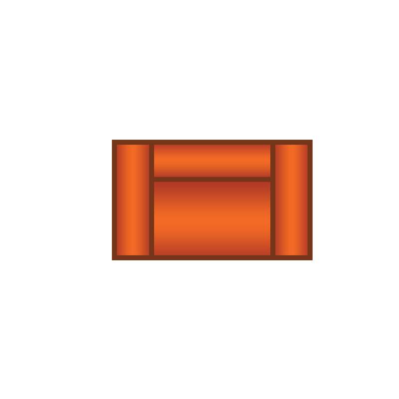 Rotterdam Loveseat - MAGAZIJN OPRUIMING - Bubble 02