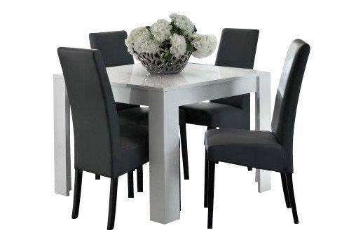 Eettafel Marknesse Vierkant Wit | bij A-meubel