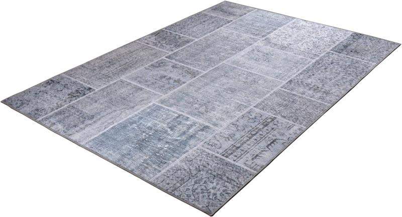 Vloerkleed Novum Patch Grijs