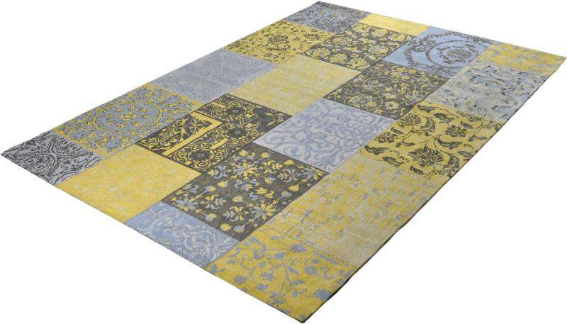 Vloerkleed Dalyan Geel-Grijs