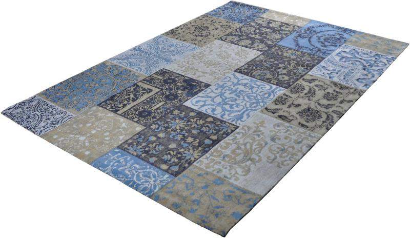 Vloerkleed Dalyan Lichtblauw