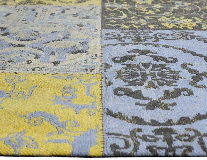 Vloerkleed Dalyan Geel-Grijs
