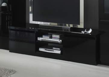Apeldoorn TV meubel Klein Zwart