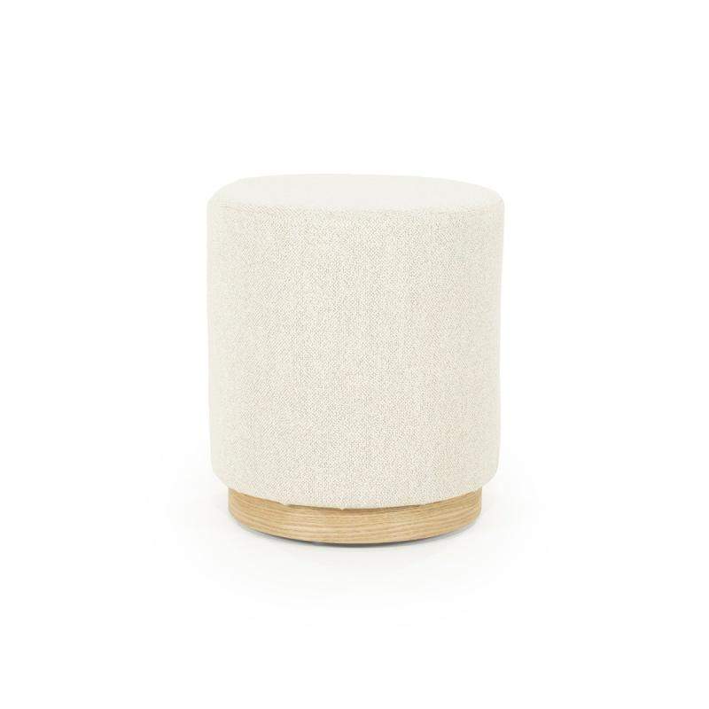 Poef Avah Small - Beige Mantz - 96299