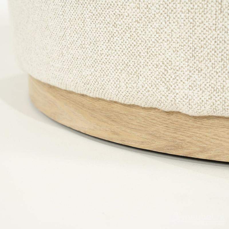 Poef Avah Large - Beige Mantz - 96301