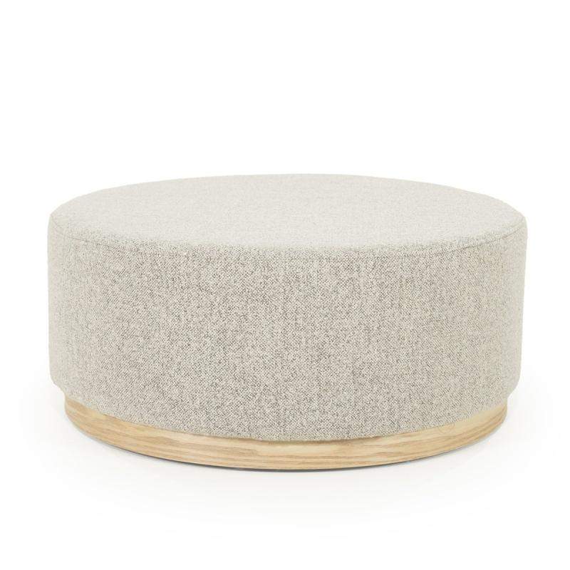 Poef Avah Large - Taupe Mantz - 96302