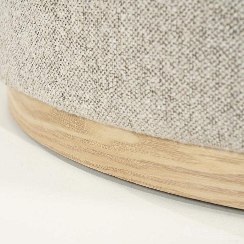 Poef Avah Large - Taupe Mantz - 96302