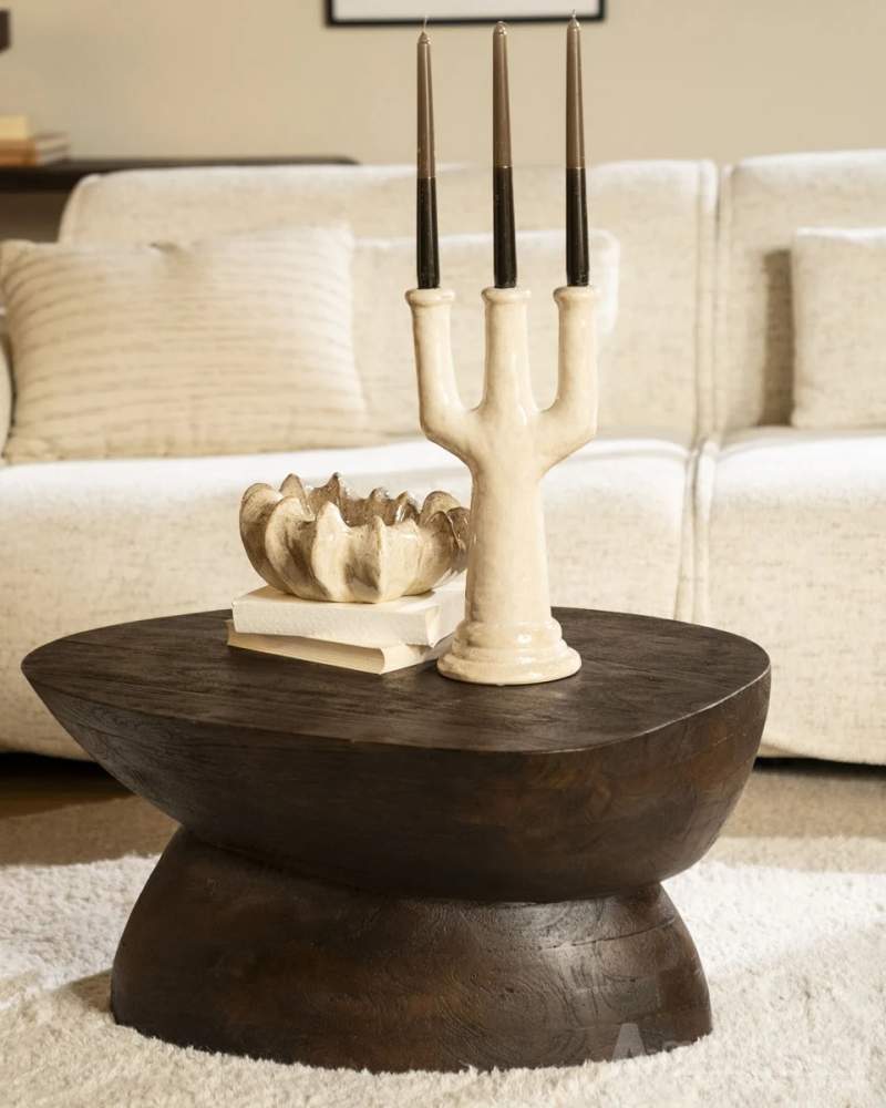 Salontafel Cobble - Bruin - 230286