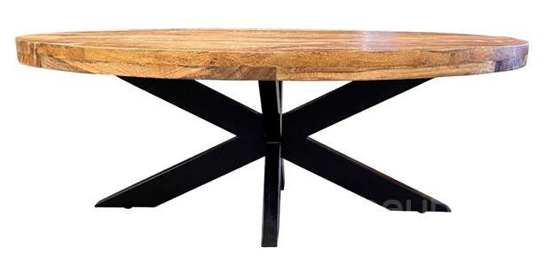 Salontafel Ovaal Hout & Harmonie