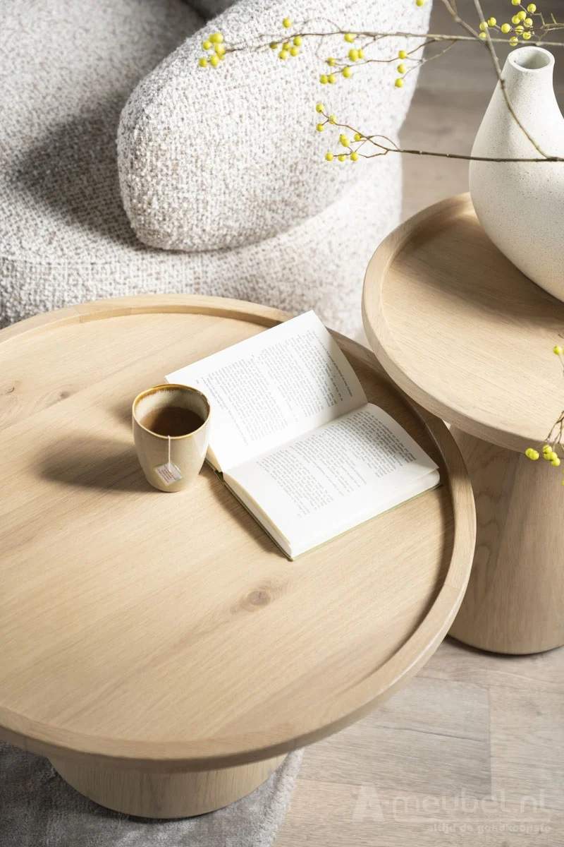 Salontafel Leia 66x39cm - Naturel - 96163