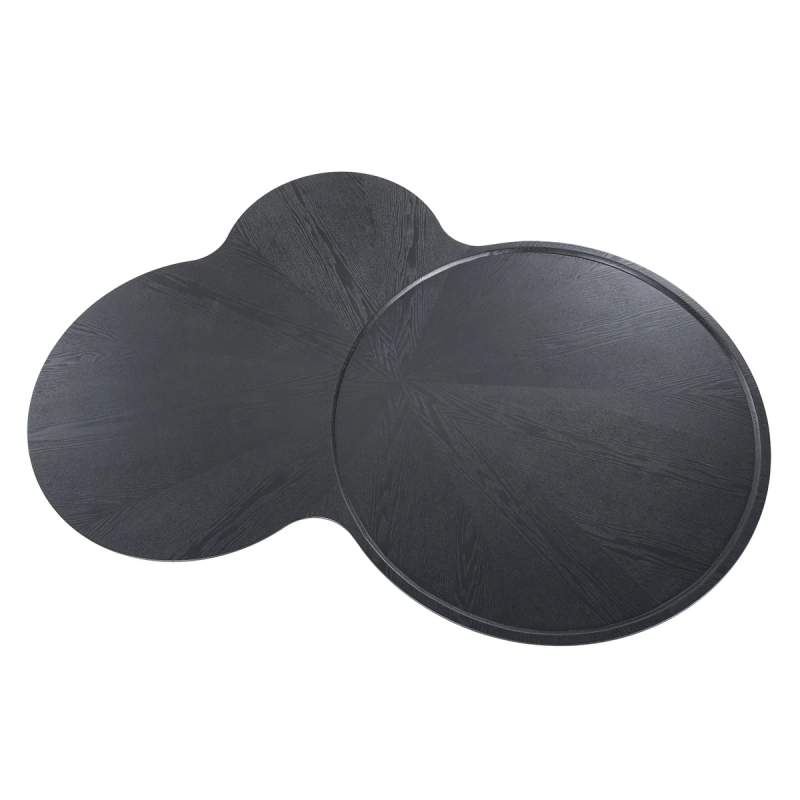 Salontafels Fay - 162x108x31cm - Zwart - 95971