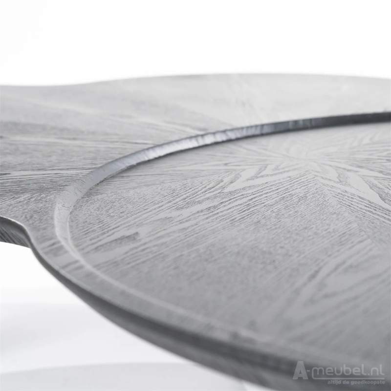 Salontafels Fay - 162x108x31cm - Zwart - 95971