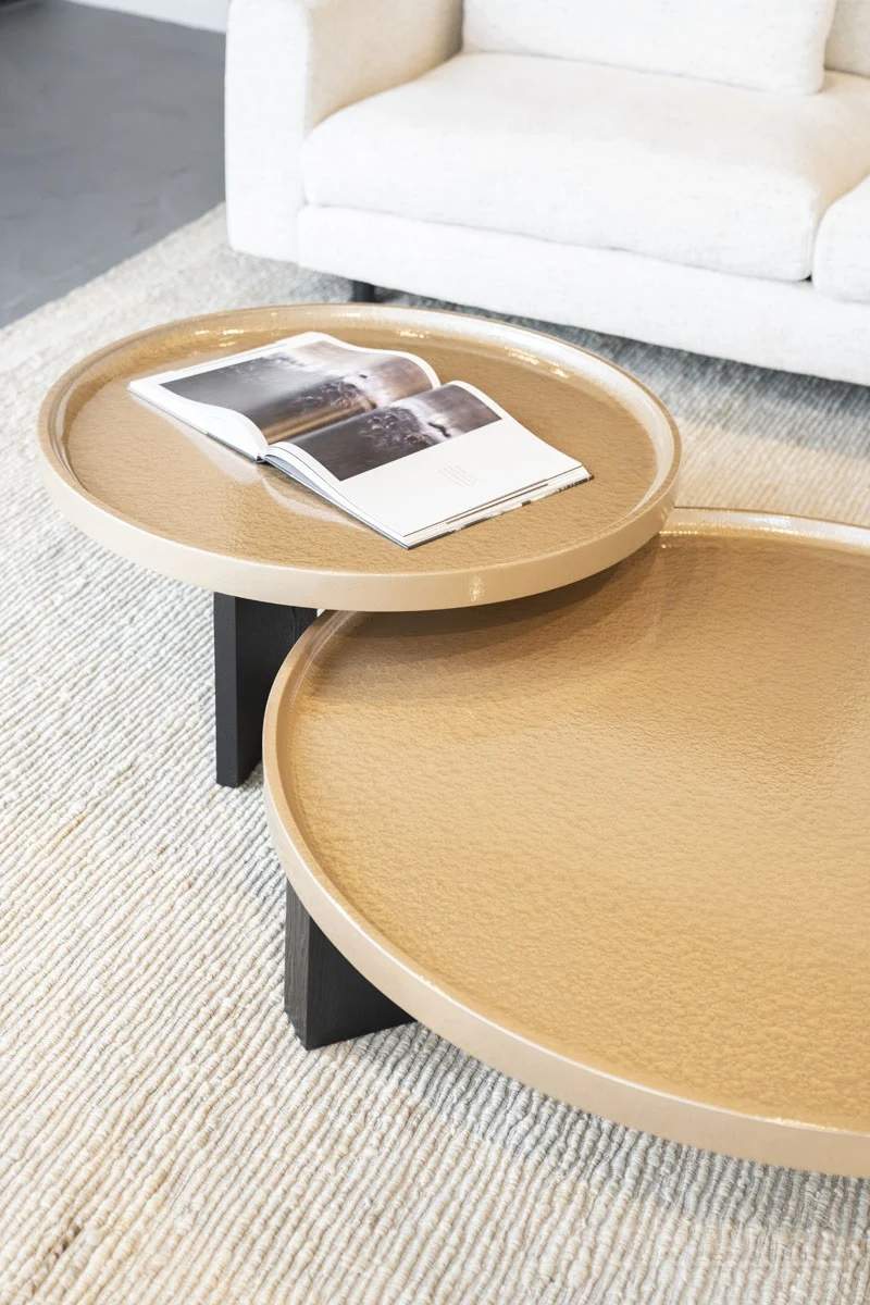 Salontafels Mayson - 120x120x25cm - Beige - 95973