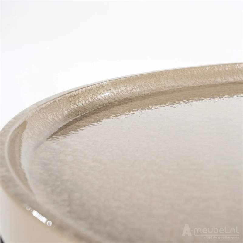 Salontafels Mayson - 90x90x35cm - Beige - 95975