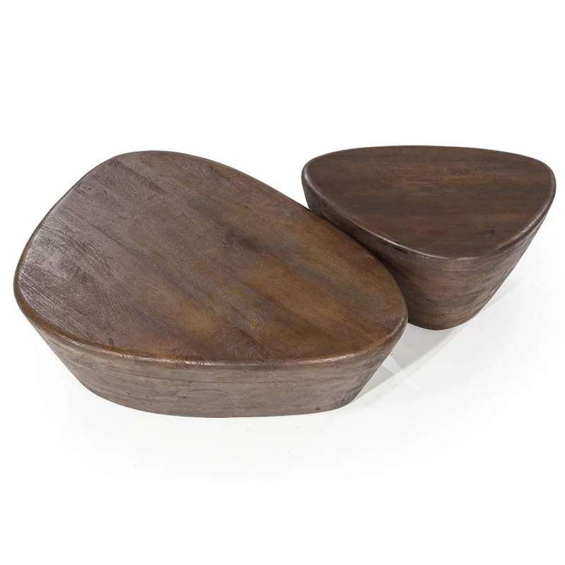 Salontafels Mila - 107x78x30cm - Bruin - 95814