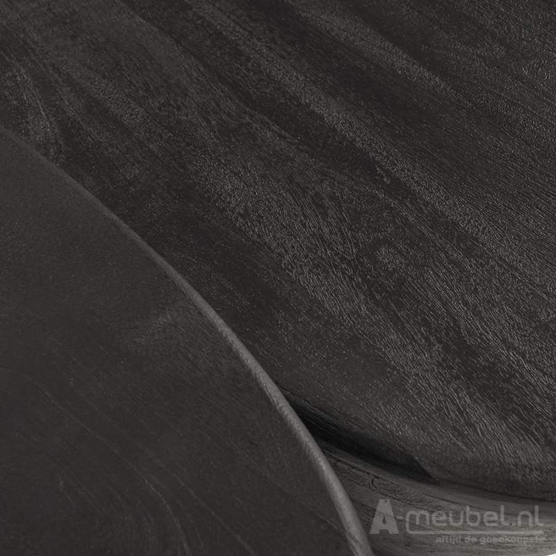 Salontafels Mila - 107x78x30cm - Zwart - 95815