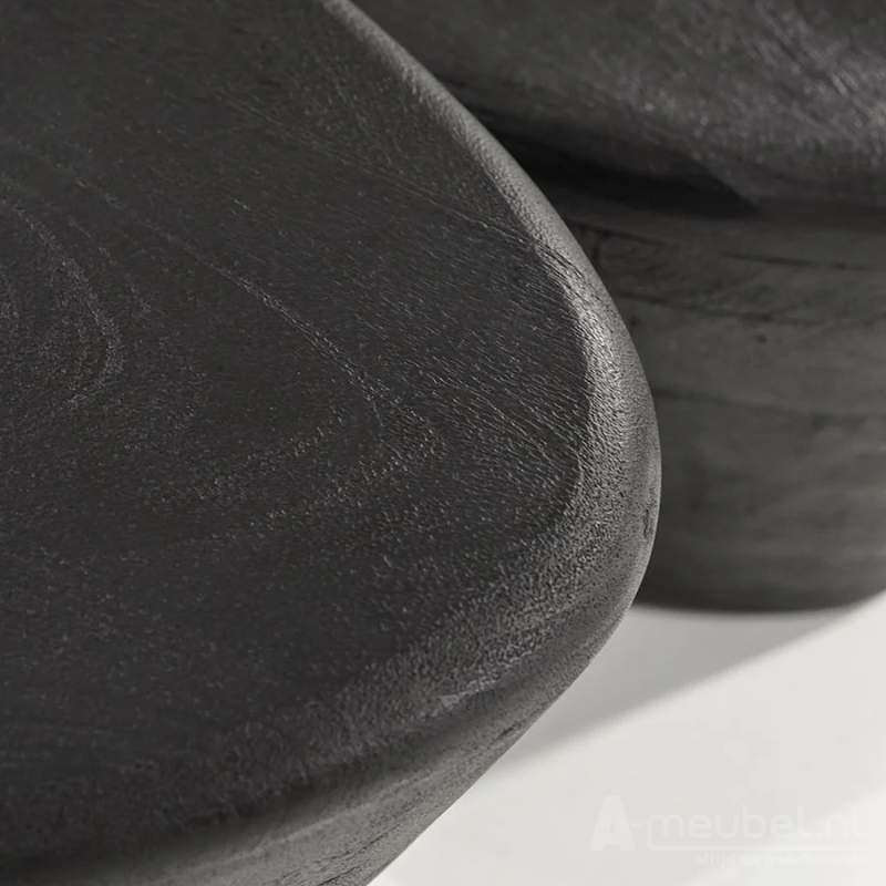 Salontafels Mila - 70x53x35cm - Zwart - 95813