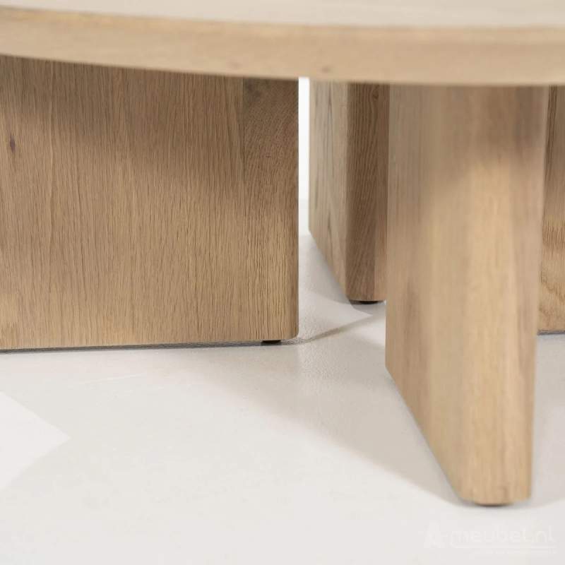 Salontafels Stef - 80cm - Naturel - 96196