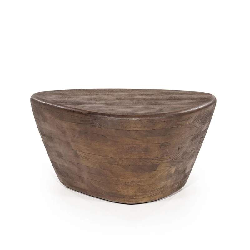 Salontafels Mila - 70x53x35cm - Bruin - 95812