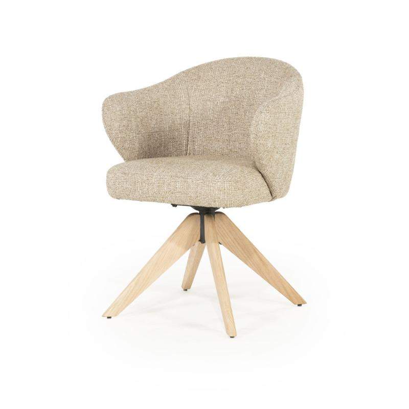 Stoel Connor Naturel - Taupe Donna - 96345