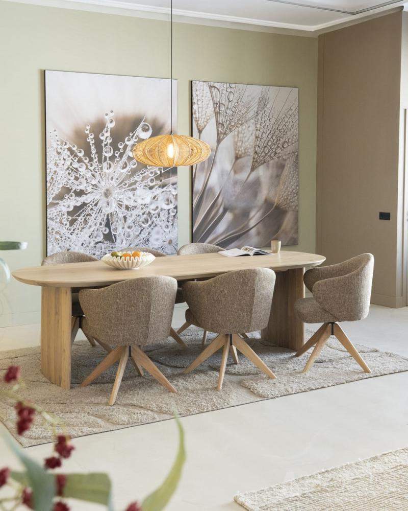 Stoel Connor Naturel - Bruin Donna - 96346