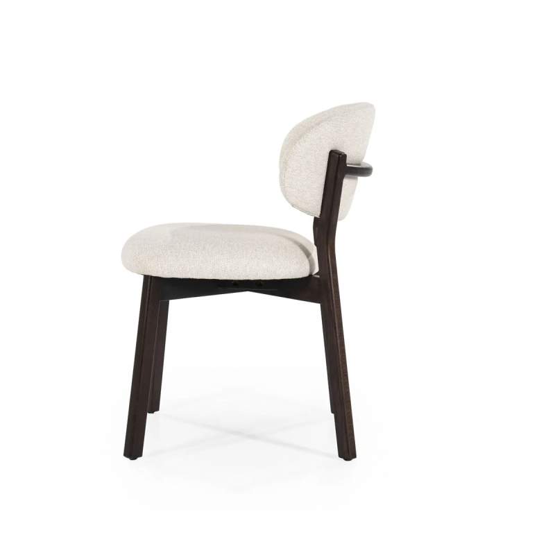 Eetkamerstoel Mikky Bruin - Beige Moon - 96254