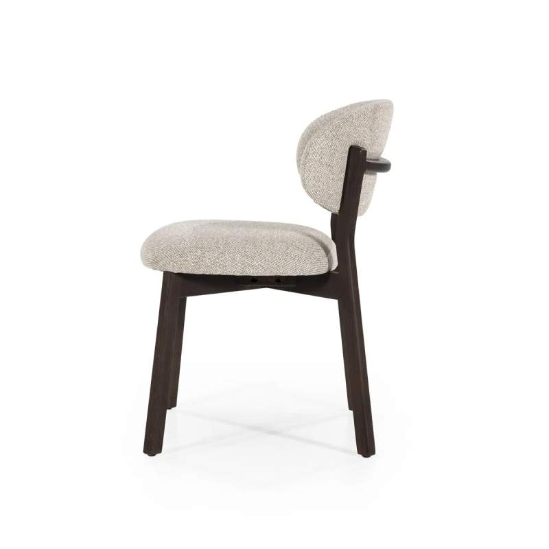 Eetkamerstoel Mikky Bruin -Taupe Moon - 96255