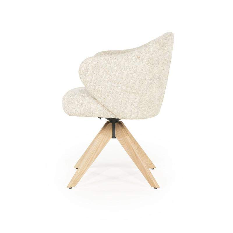 Stoel Connor Naturel - Beige Donna - 96344