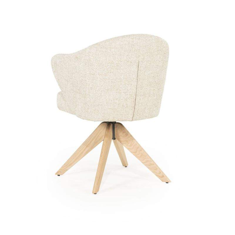 Stoel Connor Naturel - Beige Donna - 96344