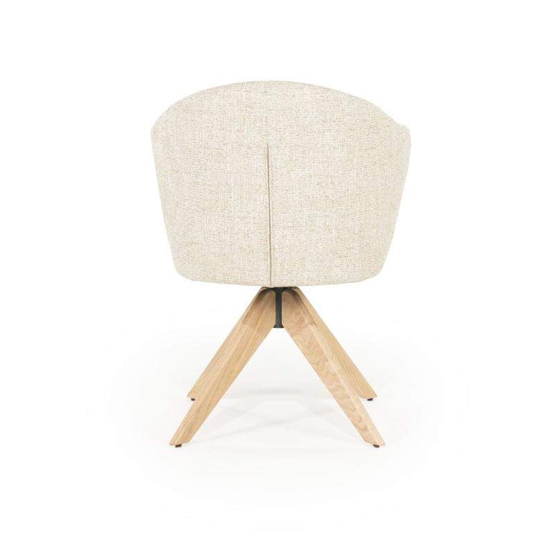 Stoel Connor Naturel - Beige Donna - 96344