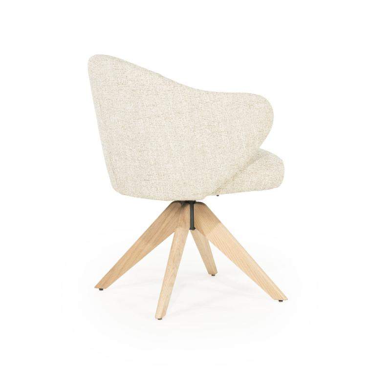 Stoel Connor Naturel - Beige Donna - 96344