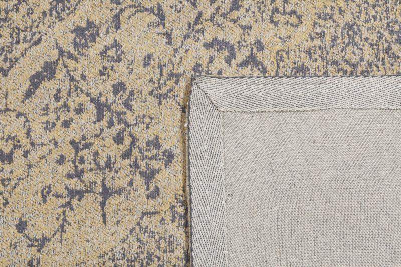 Vloerkleed Tabriz Geel-Grijs