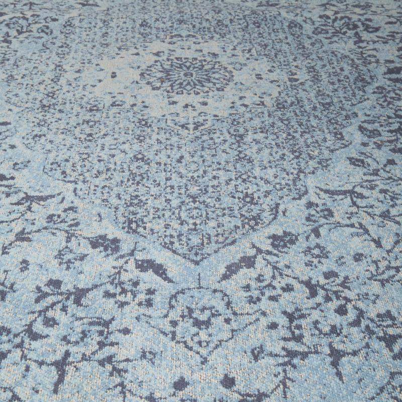 Vloerkleed Tabriz Lichtblauw