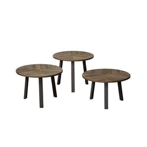 OUTLET ROOSENDAAL! - Lazio Salontafel Set van 3