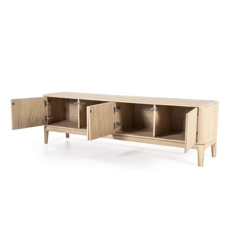 TV-Meubel Harvey 4-deurs - Naturel - 96126
