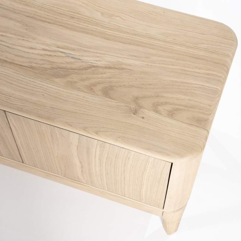 TV-Meubel Harvey 4-deurs - Naturel - 96126