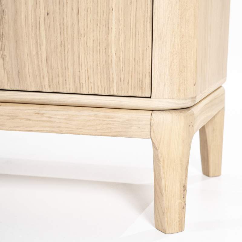 TV-Meubel Harvey 4-deurs - Naturel - 96126