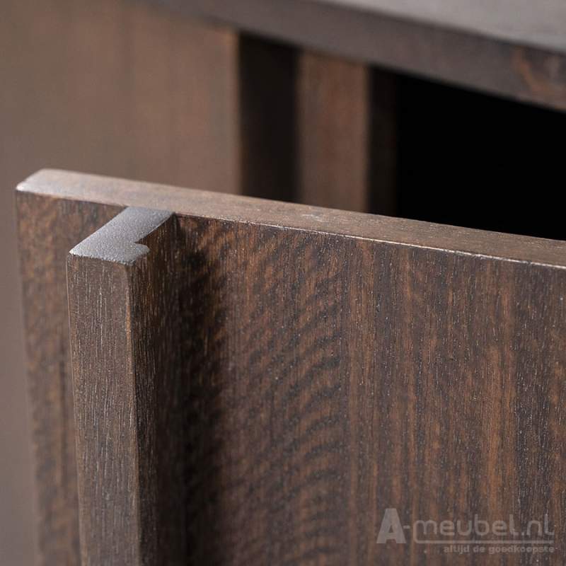 TV-Meubel Jimmy 2-deurs 2-laden - Bruin - 95865