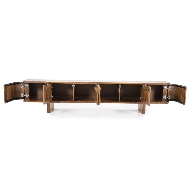 TV-Meubel Julian 6-deurs - Bruin - 95908