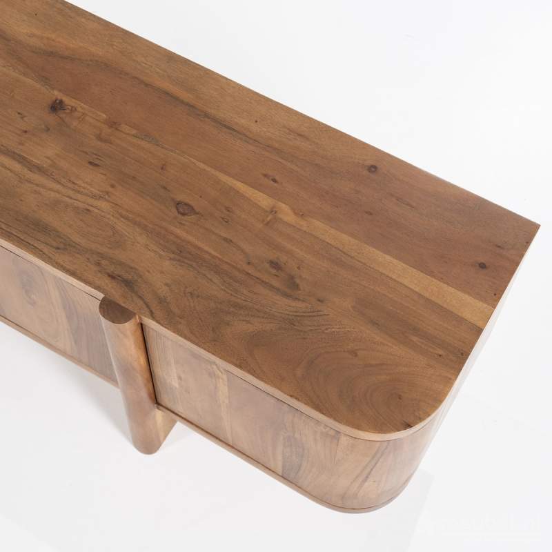 TV-Meubel Julian 6-deurs - Bruin - 95908