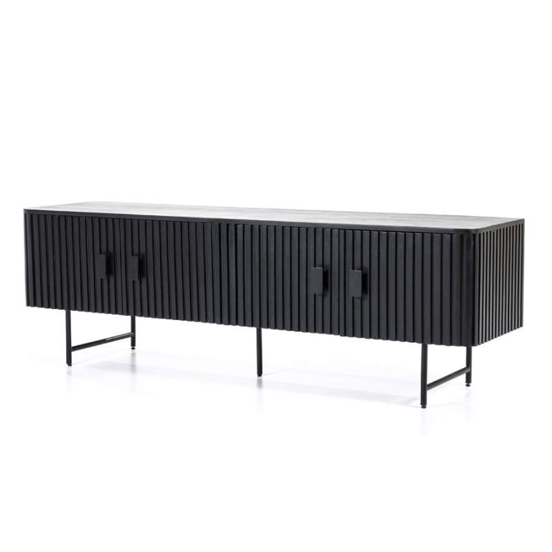 Dressoir Remi 4-deurs - Zwart- 95663