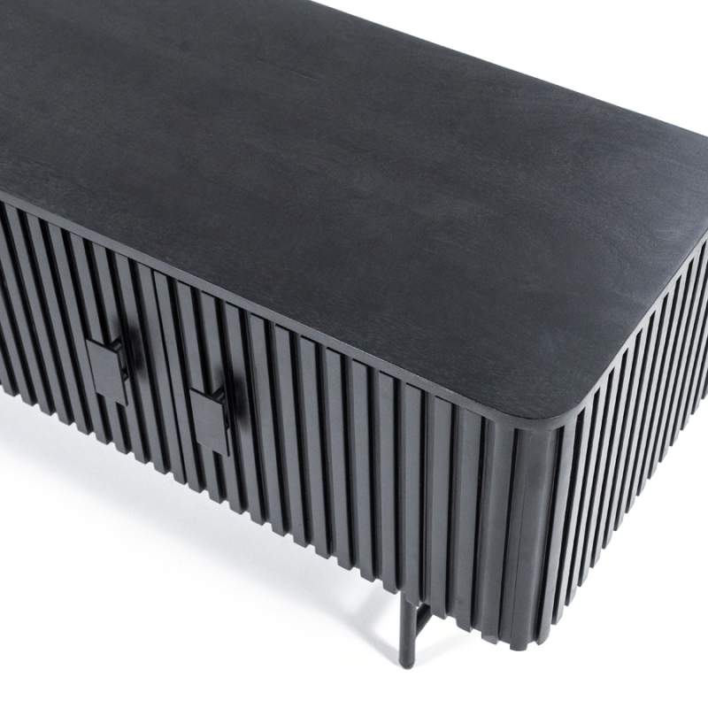 TV meubel Remi 4-deurs - Zwart- 95665