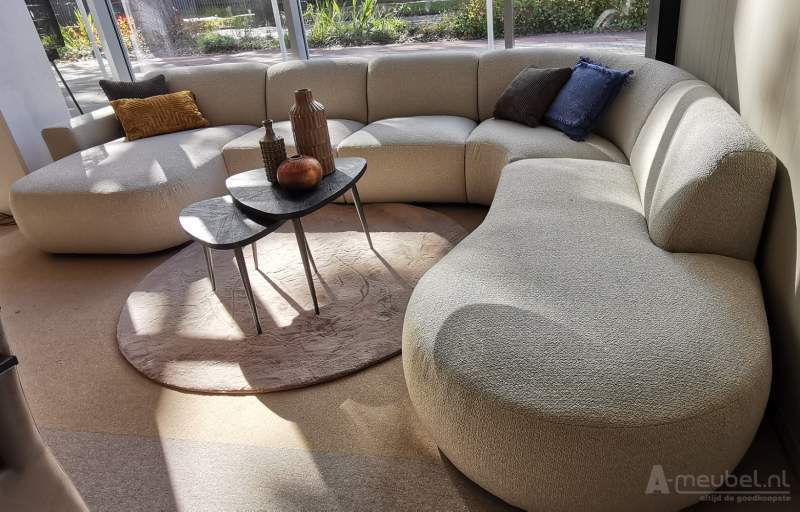 Nijmegen 3 Zits + Hoek Rond + 2 Zits (2 delig) + Ottomaan Groot