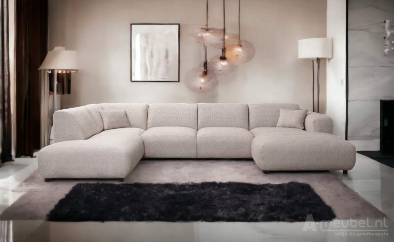 Rotterdam 2.5 Zits + Longchair - MAGAZIJN OPRUIMING - Bubble 02