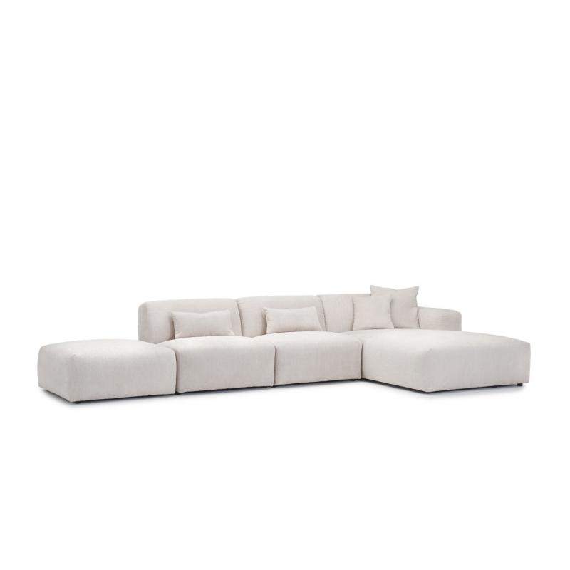 Veenendaal Pouffe + 1 seater + 1 seater + Longchair