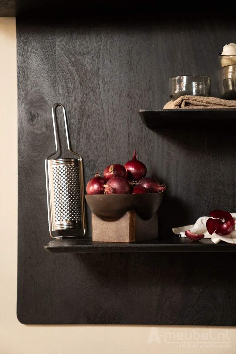 Wanddecoratie Seco - Zwart - 240115