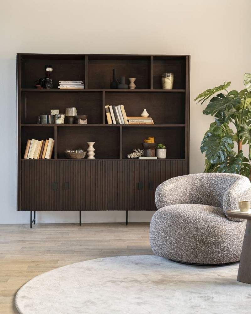 Wandkast Remi - Bruin - 96122