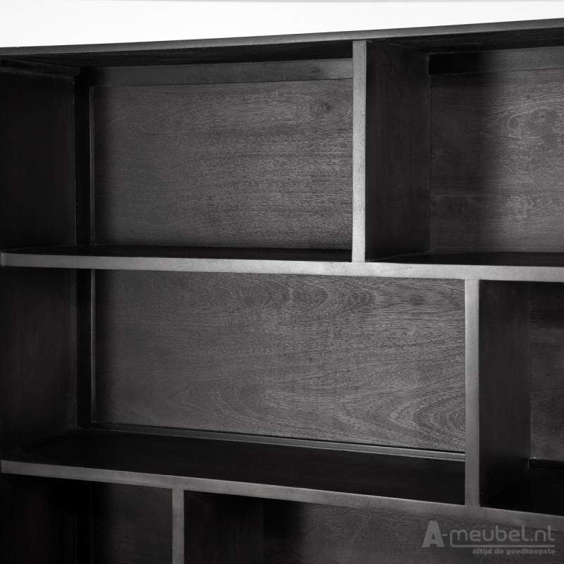 Wandkast Remi - Zwart - 96123