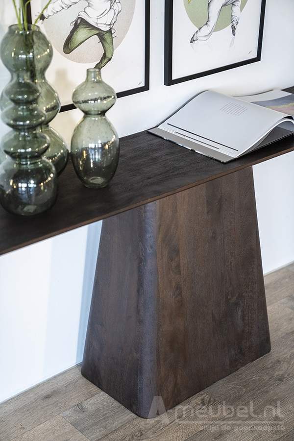 Wandtafel Aron - Bruin - 95767