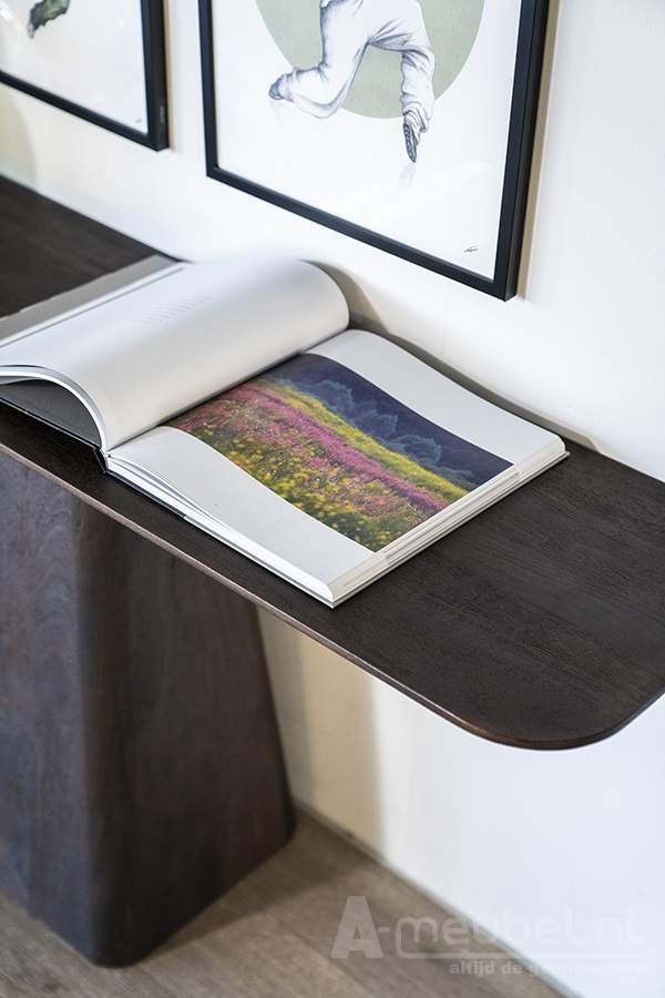 Wandtafel Aron - Bruin - 95767